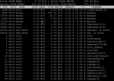 AuslastungServer-iotop