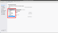 Thunderbird: Standardsuchmaschinen