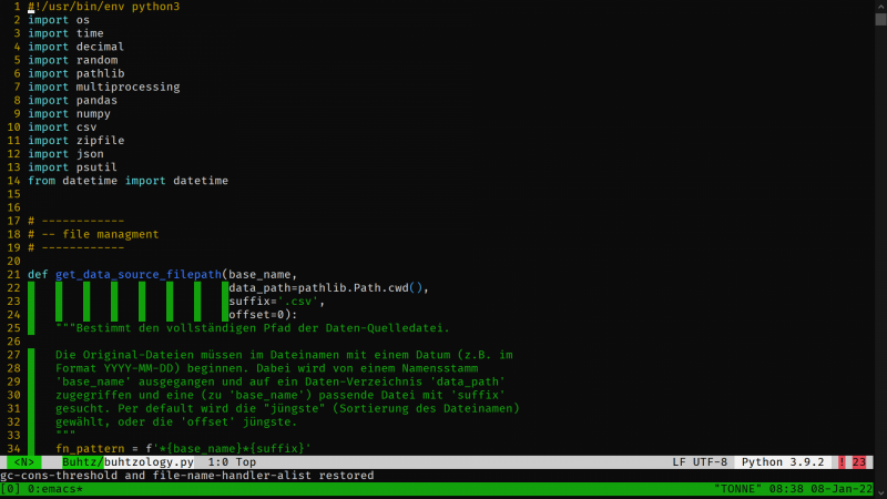 emacs_doom-vibrant-theme_via_ssh-TMUX_in_windows_command_prompt