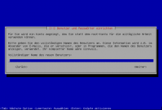 Konto anlegen Debian8 7 amd64