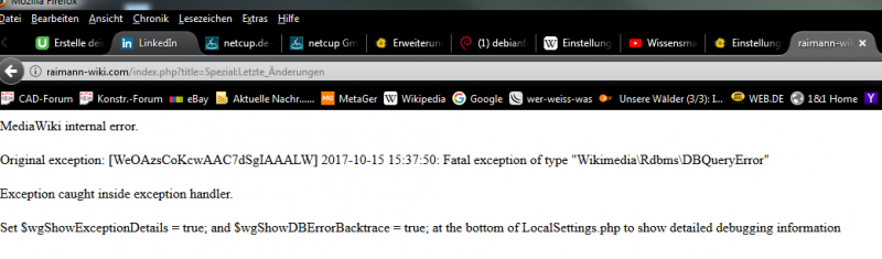 Mediwiki-Datenbankfehler-2017-10-15-04